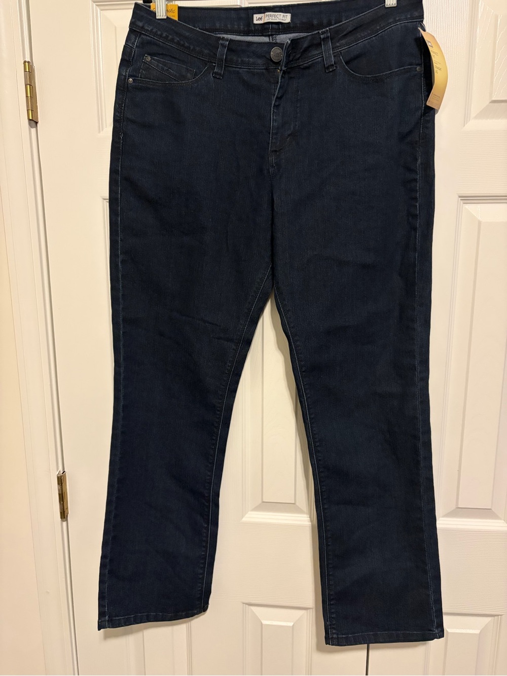 Lee Dark Indigo Straight Stretch Jeans